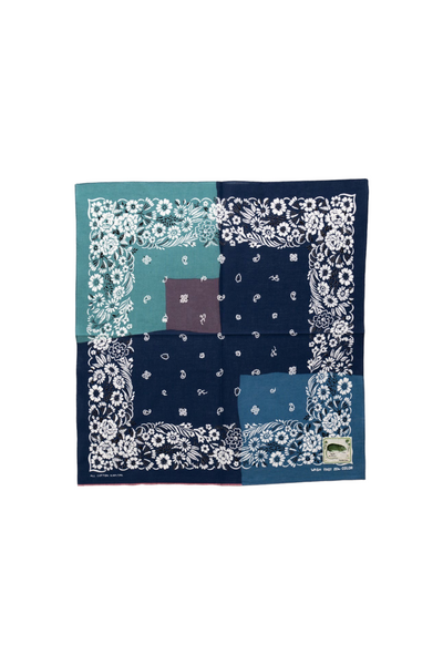 Fastcolor Selvedge Bandana (GARDEN Patchwork)