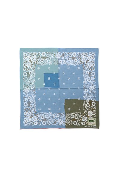 Fastcolor Selvedge Bandana (GARDEN Patchwork)