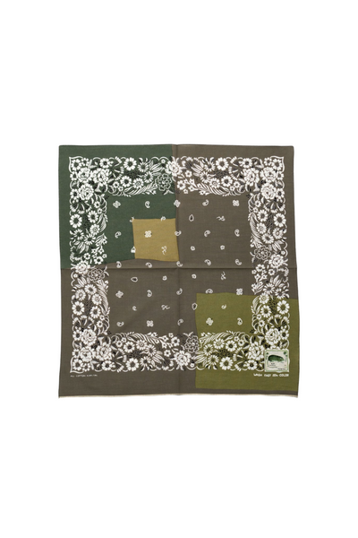 Fastcolor Selvedge Bandana (GARDEN Patchwork)