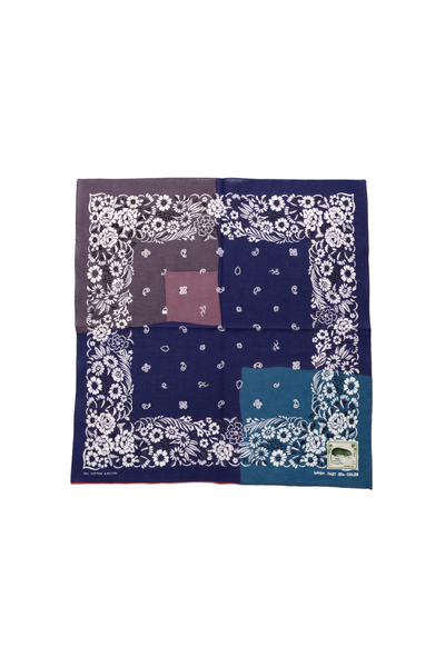 Fastcolor Selvedge Bandana (GARDEN Patchwork)