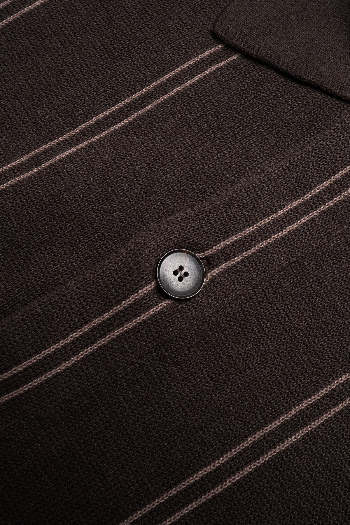 Formal Cardigan - Biscuit Stripe