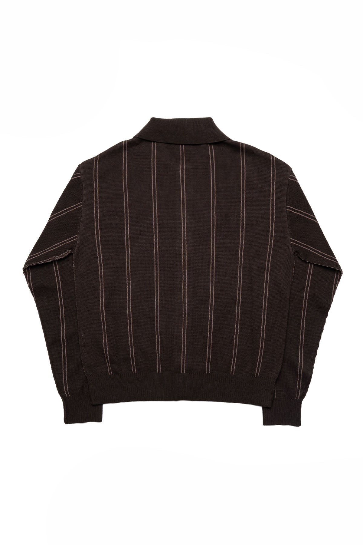 Formal Cardigan - Biscuit Stripe