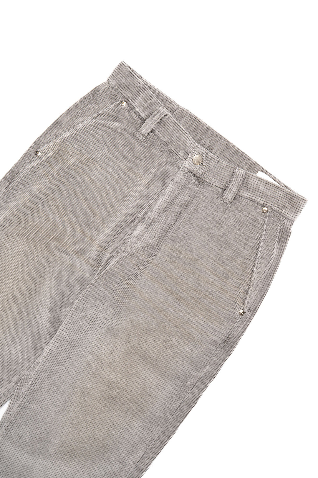 Cord Trousers - Stained Grey – BLUE IN GREEN SOHO