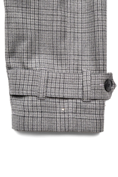 Client Coat - Grey Glen Check