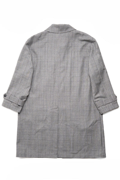 Client Coat - Grey Glen Check