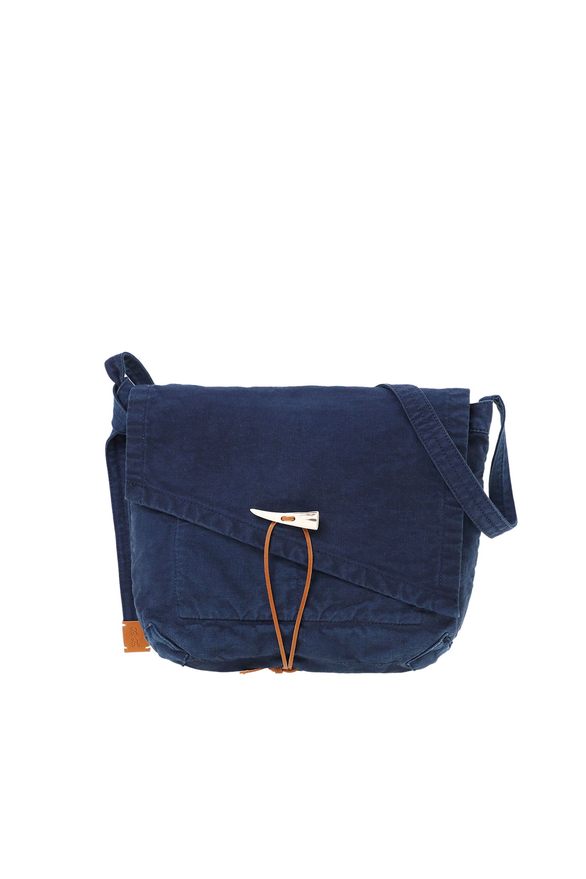 True Blue Flap Shoulder Bag (L)