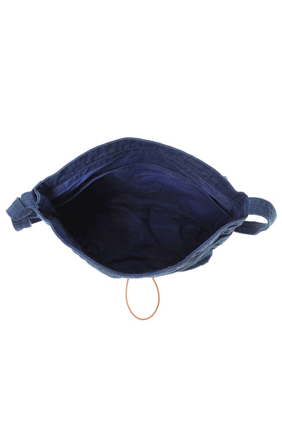 True Blue Flap Shoulder Bag (L)