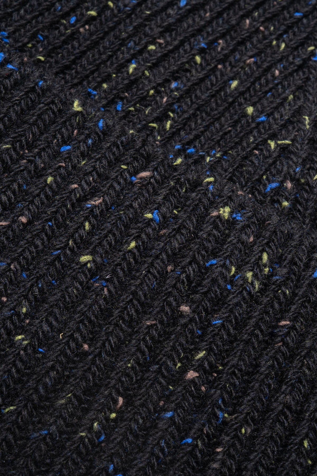 Nep Wool Seamless Beanie - Black