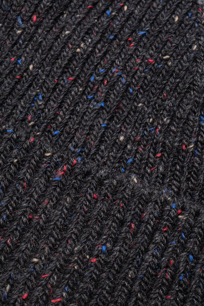 Nep Wool Seamless Beanie - Charcoal