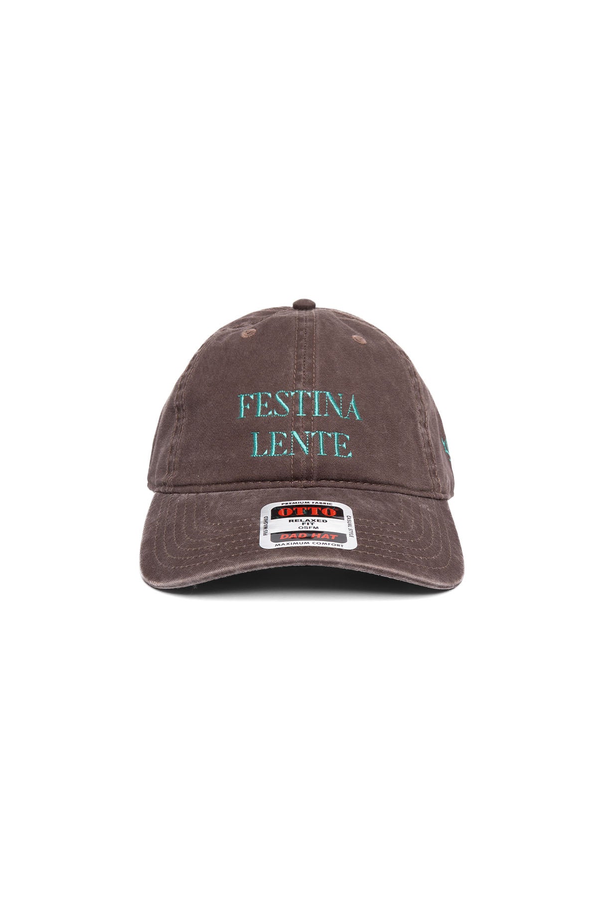 Strap Back Cap Festina Lente - Brown