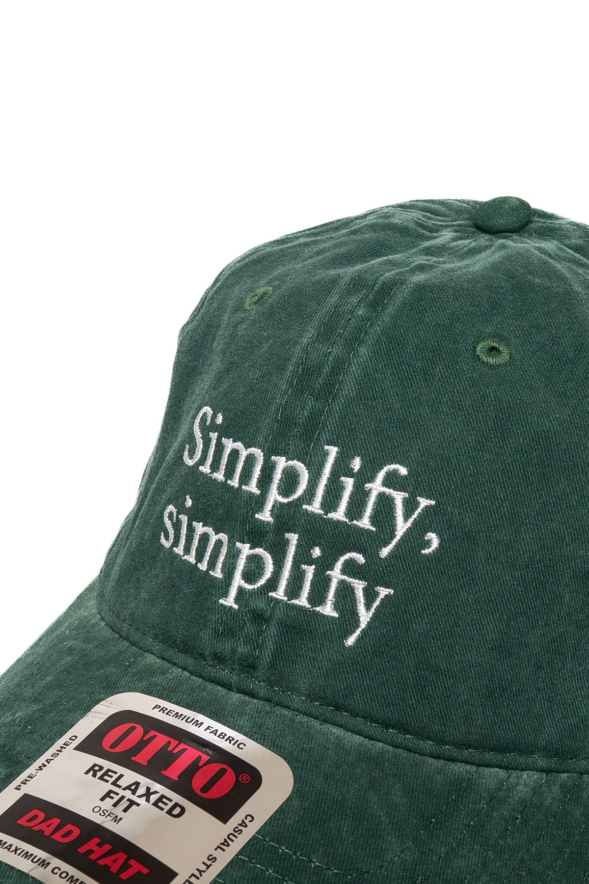 Strap Back Cap Simplify, Simplify - Green