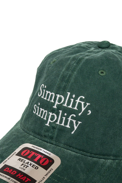 Strap Back Cap Simplify, Simplify - Green