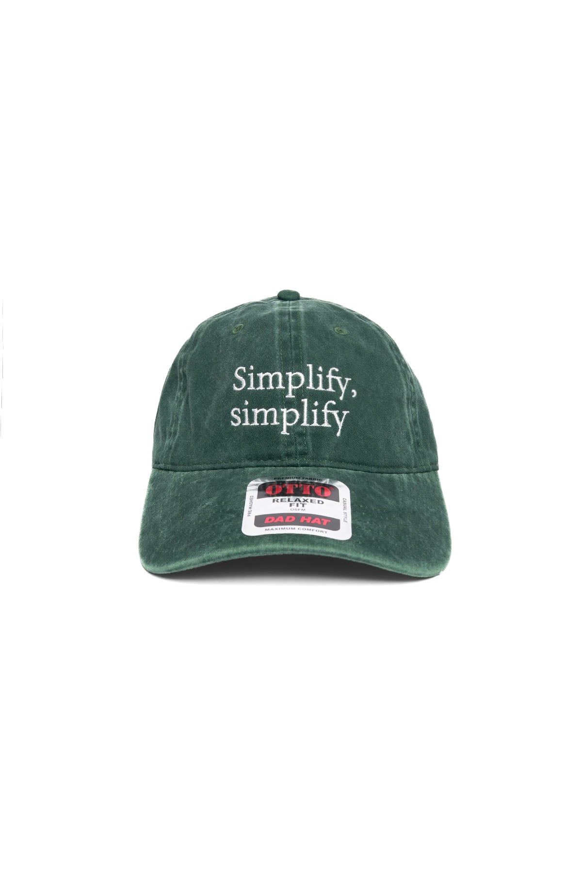 Strap Back Cap Simplify, Simplify - Green