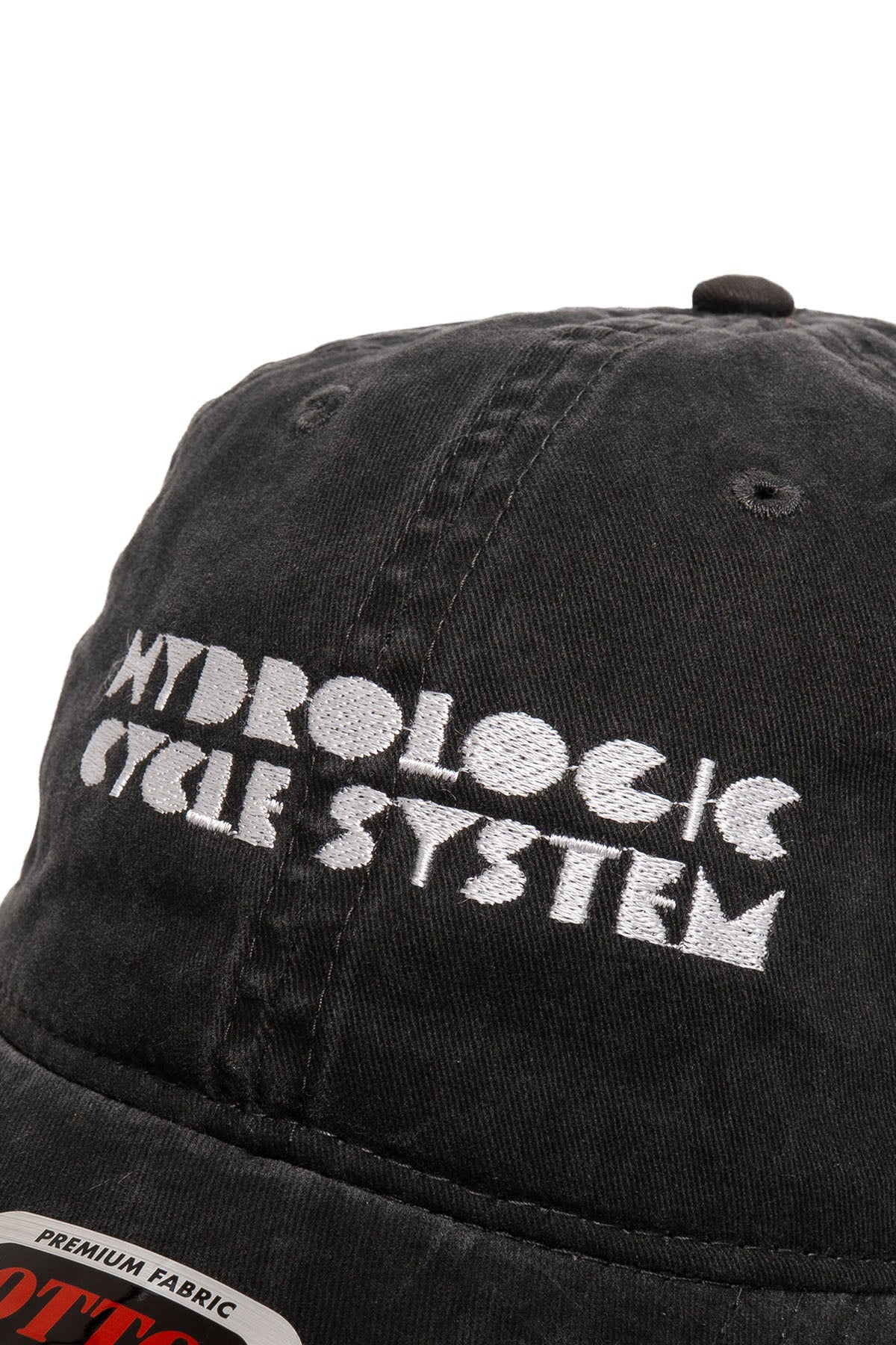 Strap Back Cap Hydrologic Cycle System - Black