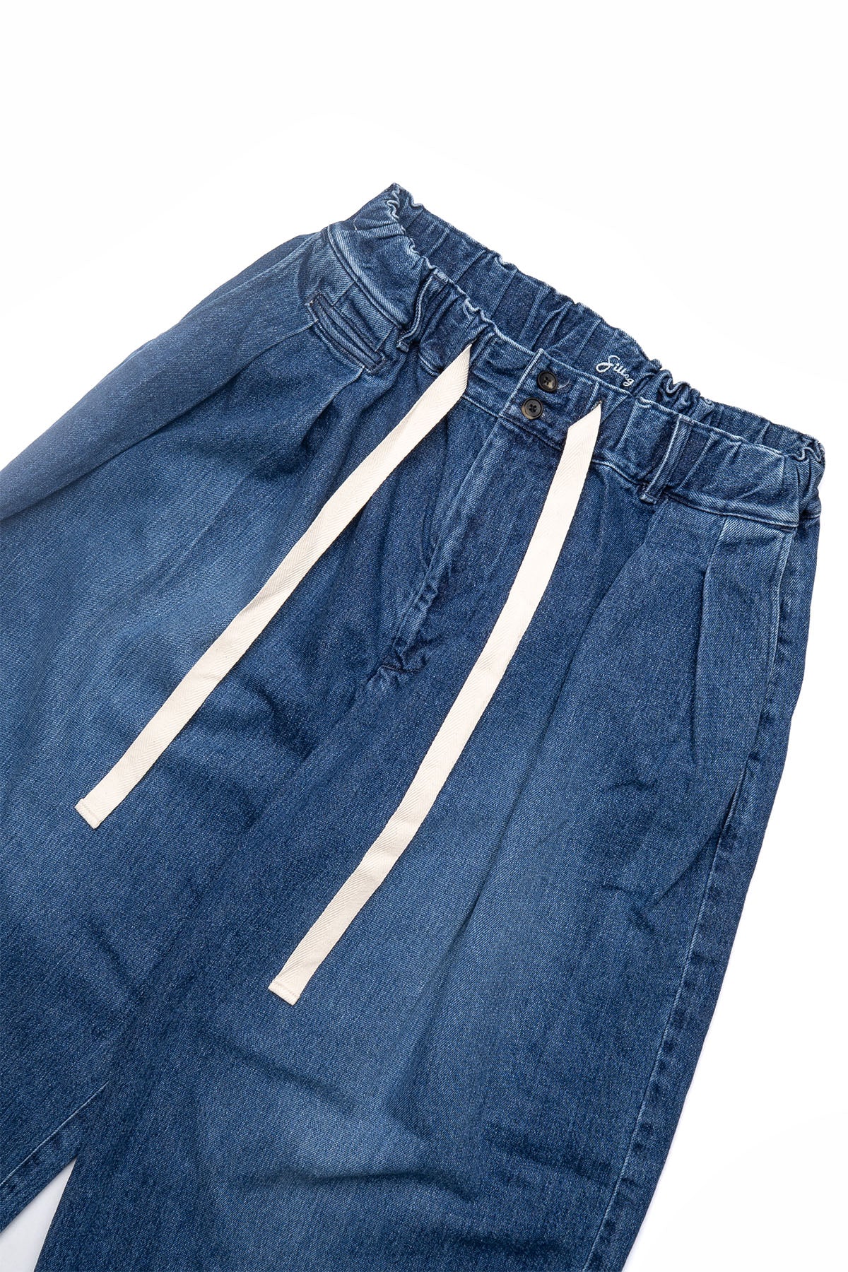 Hakama Pants - Denim Damaged