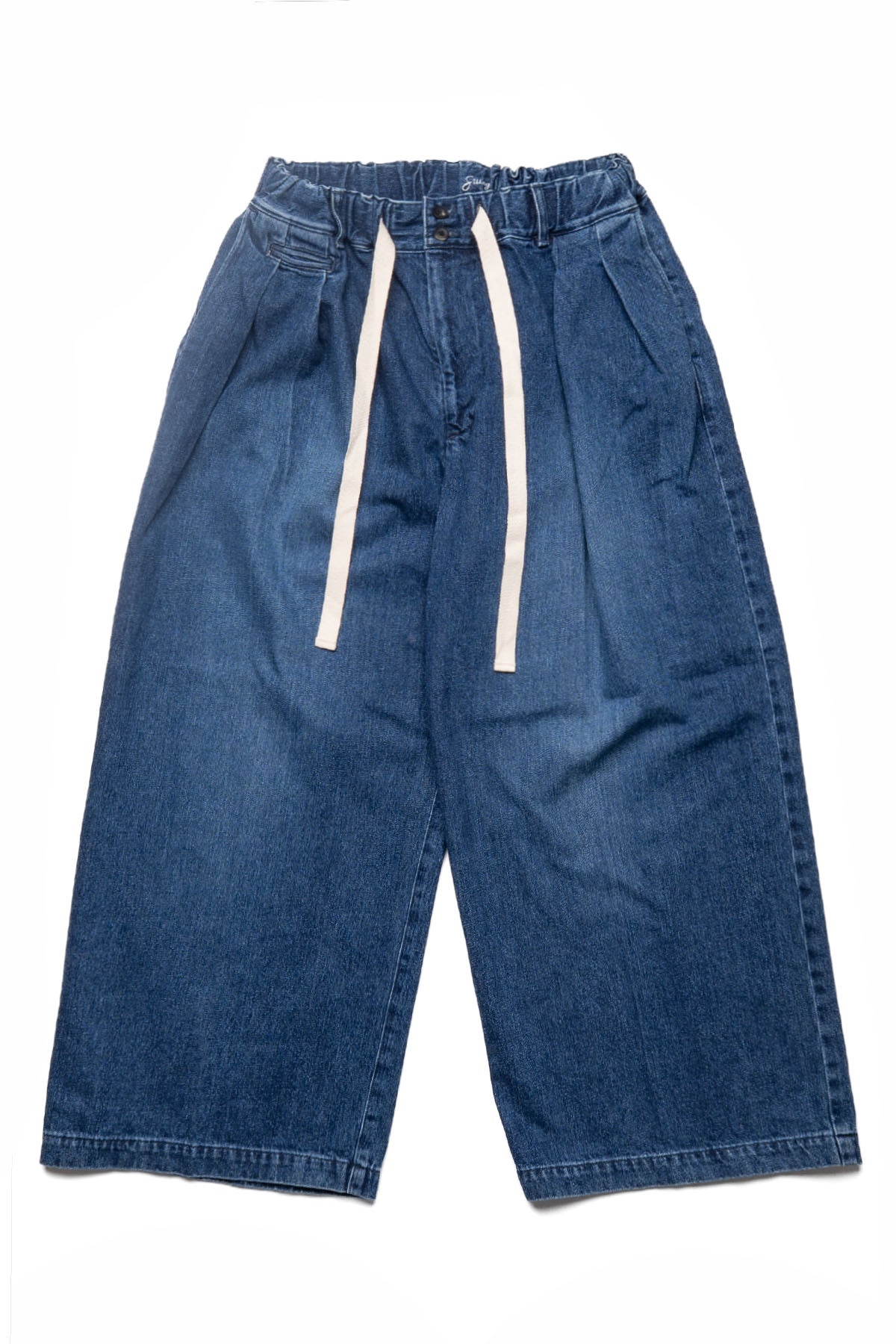 Hakama Pants - Denim Damaged