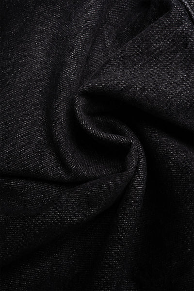 Hakama Pants - Black Denim Damaged