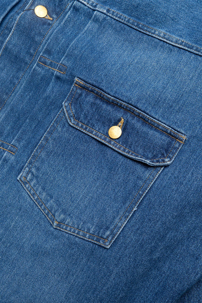 Trucker Jacket - Denim Damaged