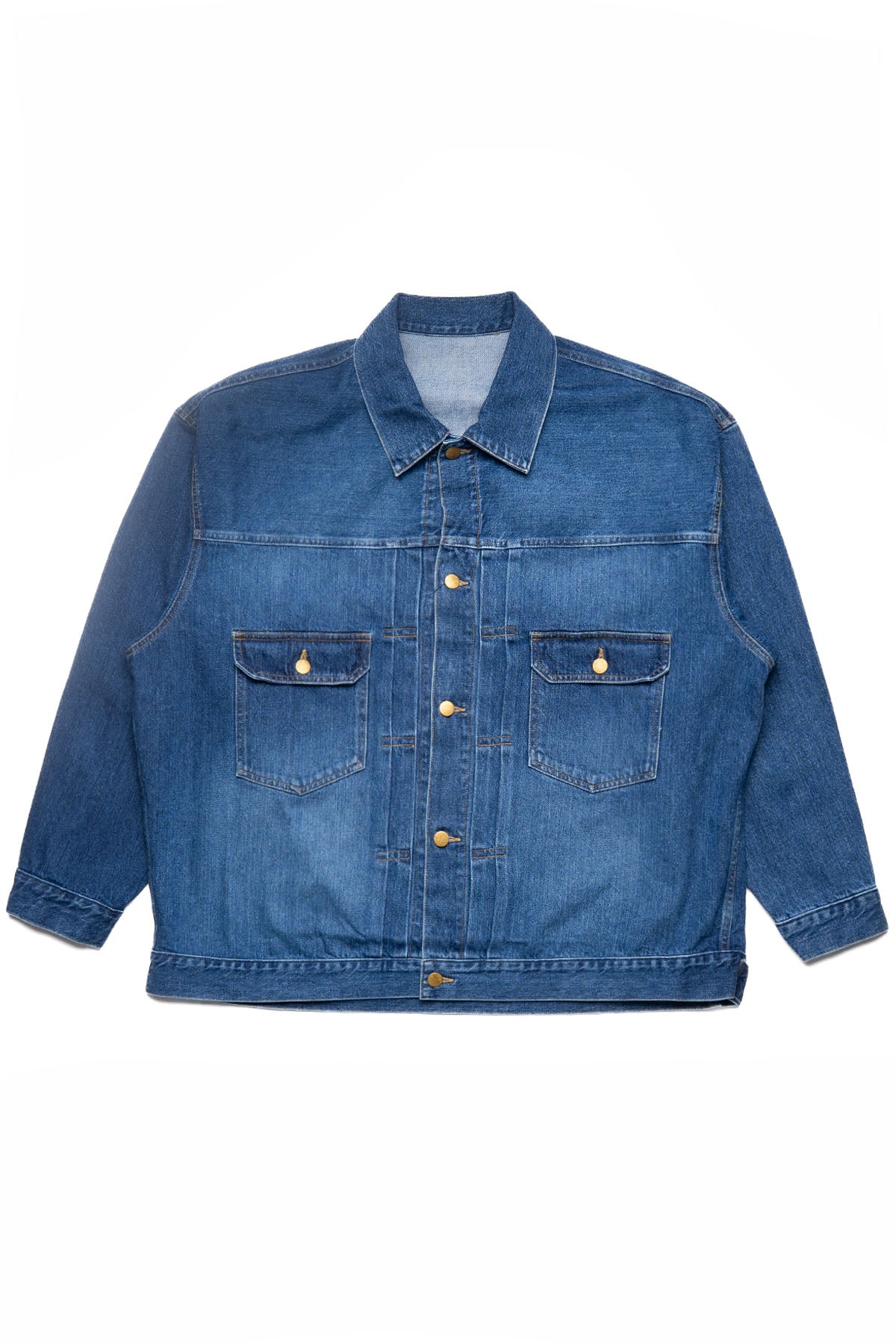 Trucker Jacket - Denim Damaged