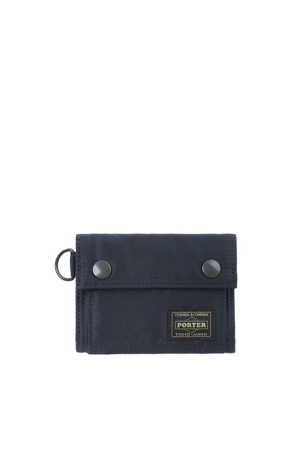 小物 PORTER TANKER POCKET WALLET(M) PORTER YOSHIDA & Co. Tanker Pocket Wallet (M) - Iron Blue – BLUE