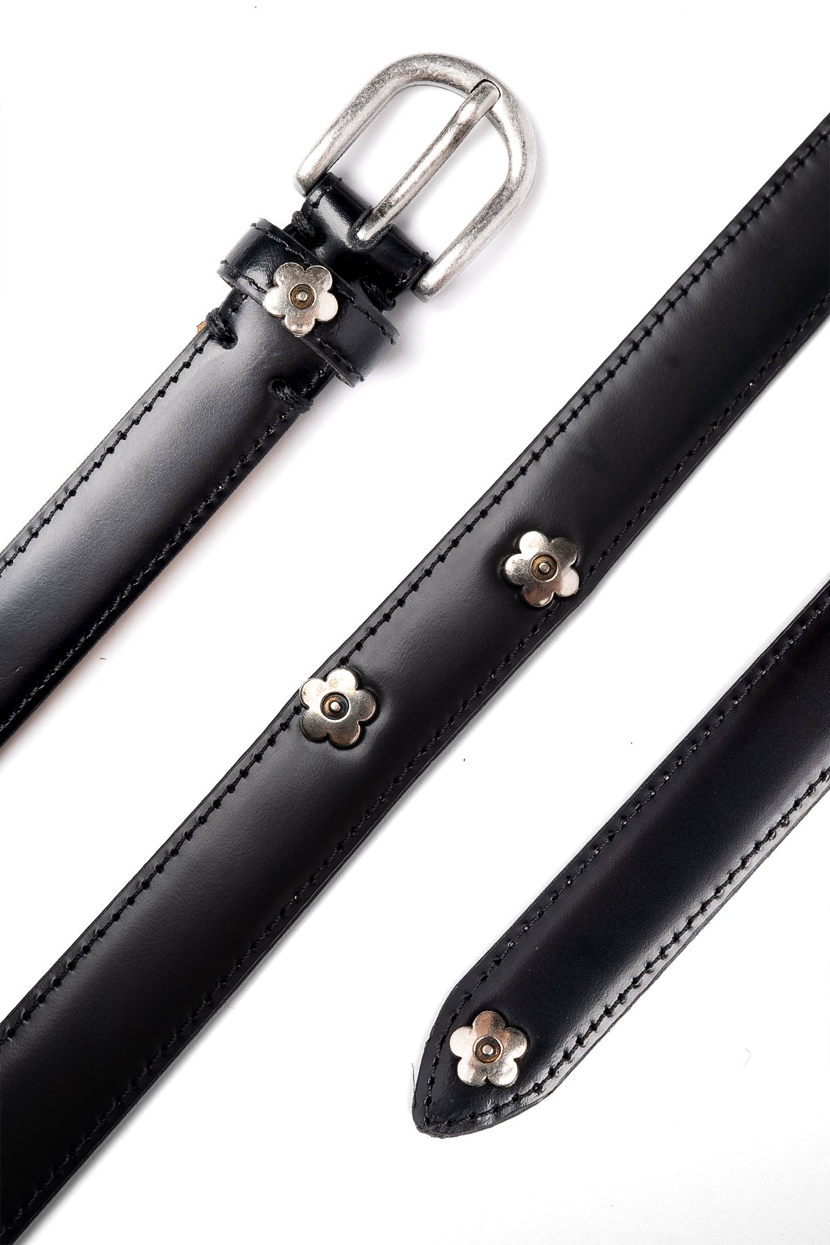 Purpose Belt - Rivet Black Polido