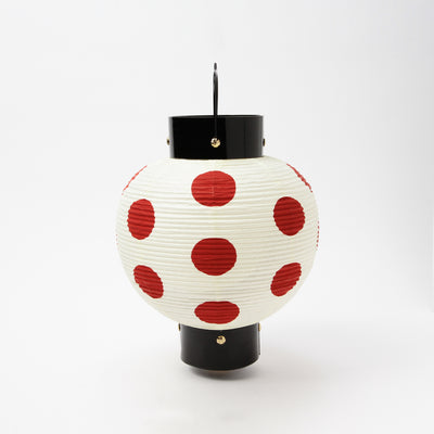 Paper Lantern Polka Dots - Red