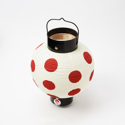 Paper Lantern Polka Dots - Red