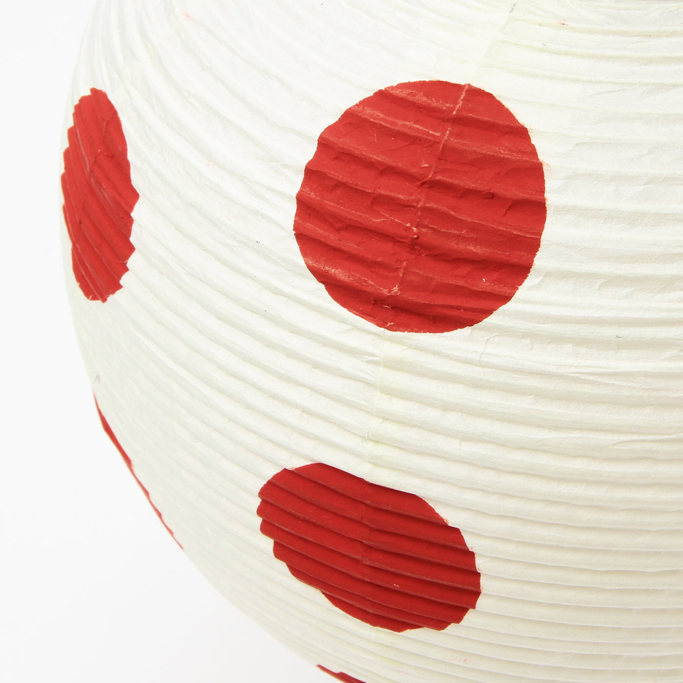 Paper Lantern Polka Dots - Red