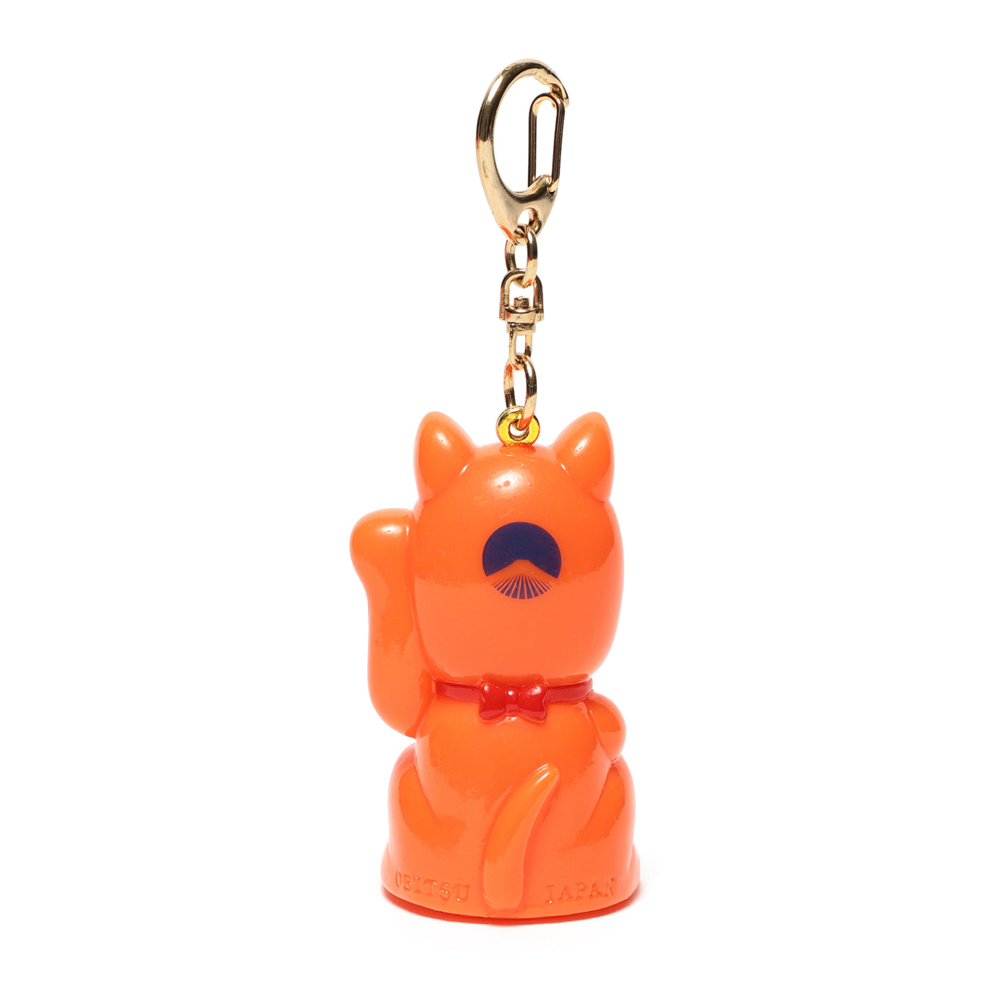Orange Kewpie Doll Key Chain (Lucky Cat)