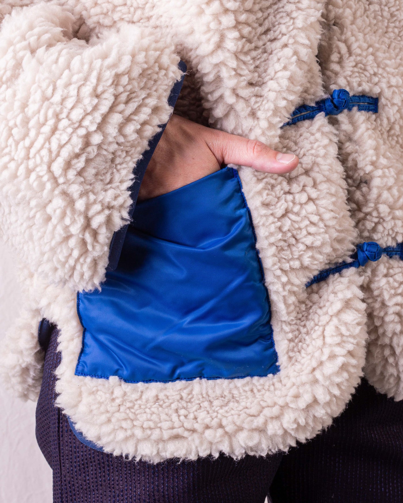 Boa Fleece MAKANAI JKT - Ecru