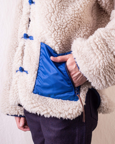 Boa Fleece MAKANAI JKT - Ecru