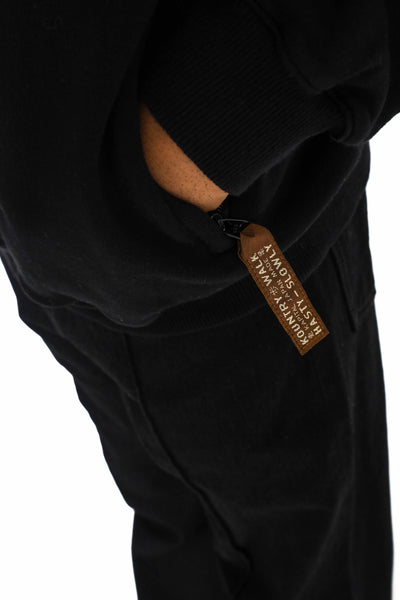 30/- SWT Knit MALDIVES BIG Parka - Black