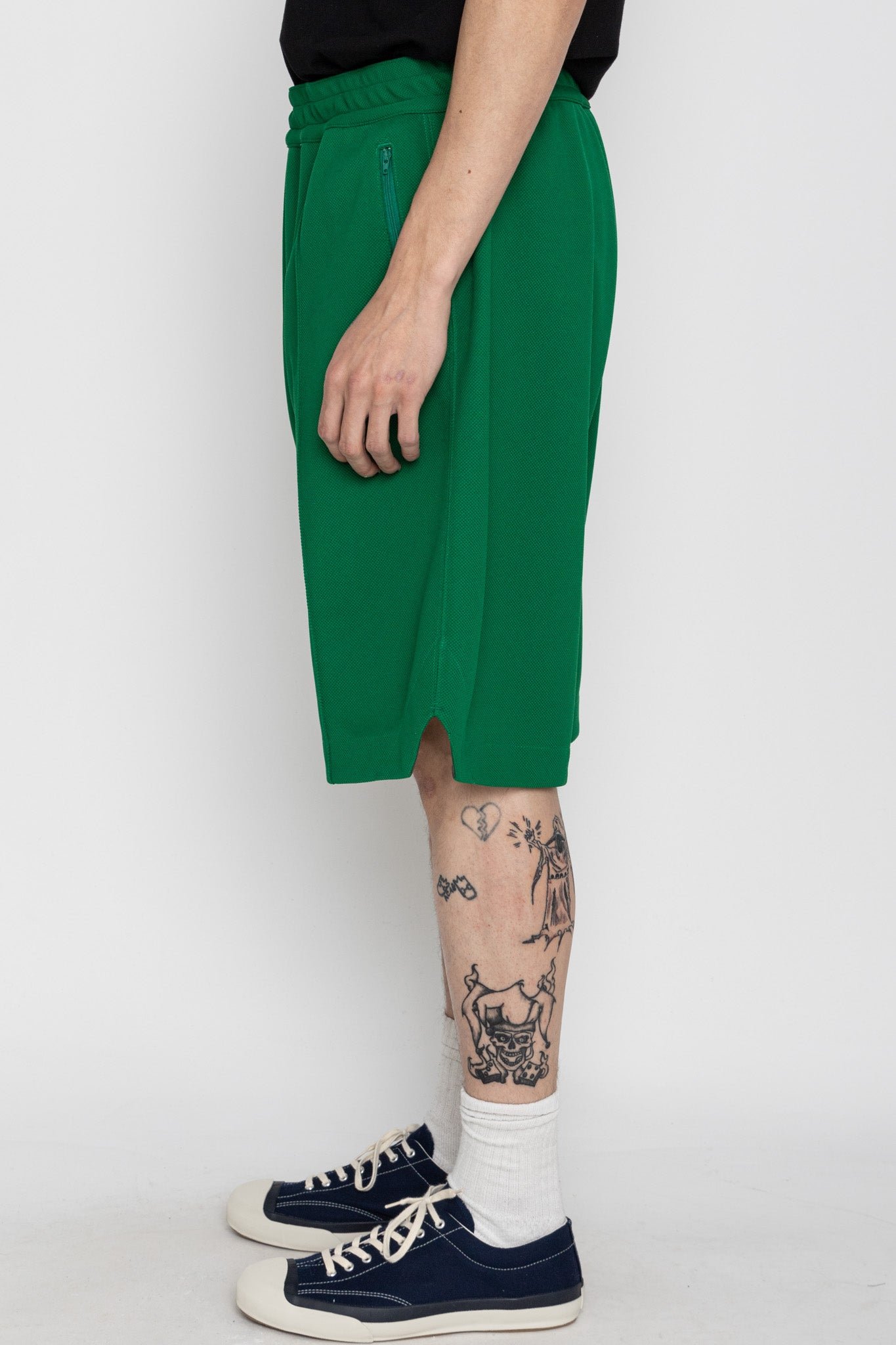 BB Short Diamond Poly - Kelly Green