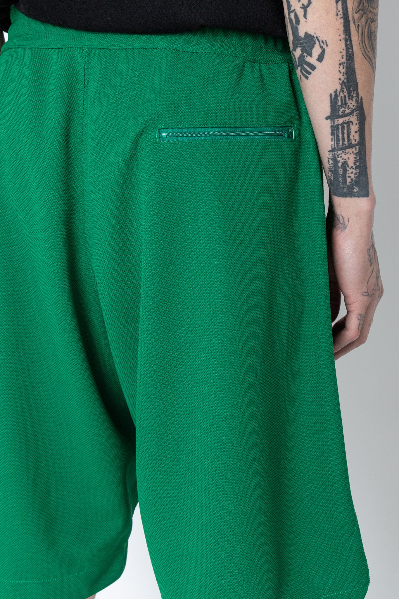 BB Short Diamond Poly - Kelly Green