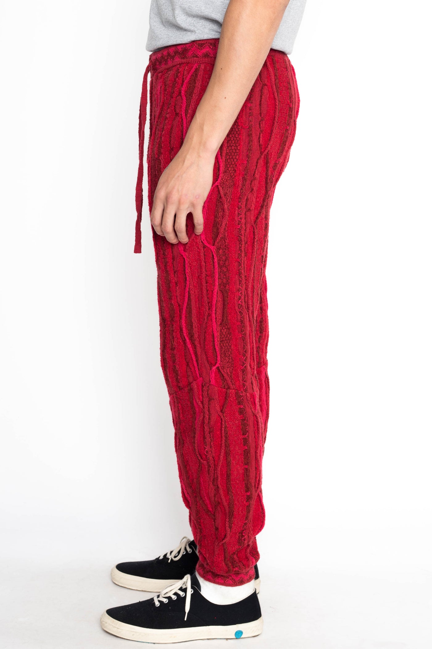 7G Knit GAUDY SWT Pants - Red