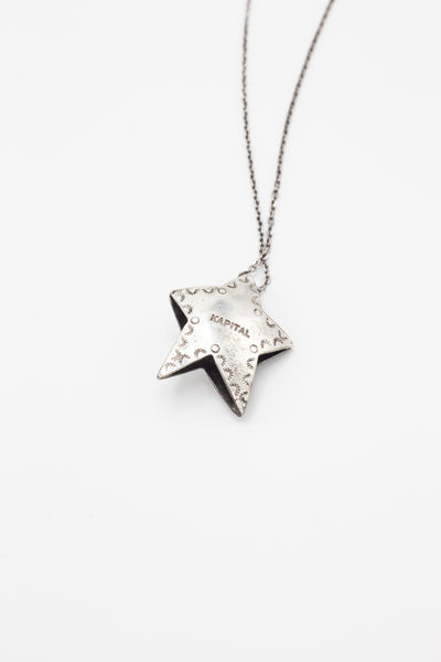 Brass/Silver ROUGH-STAR Necklace