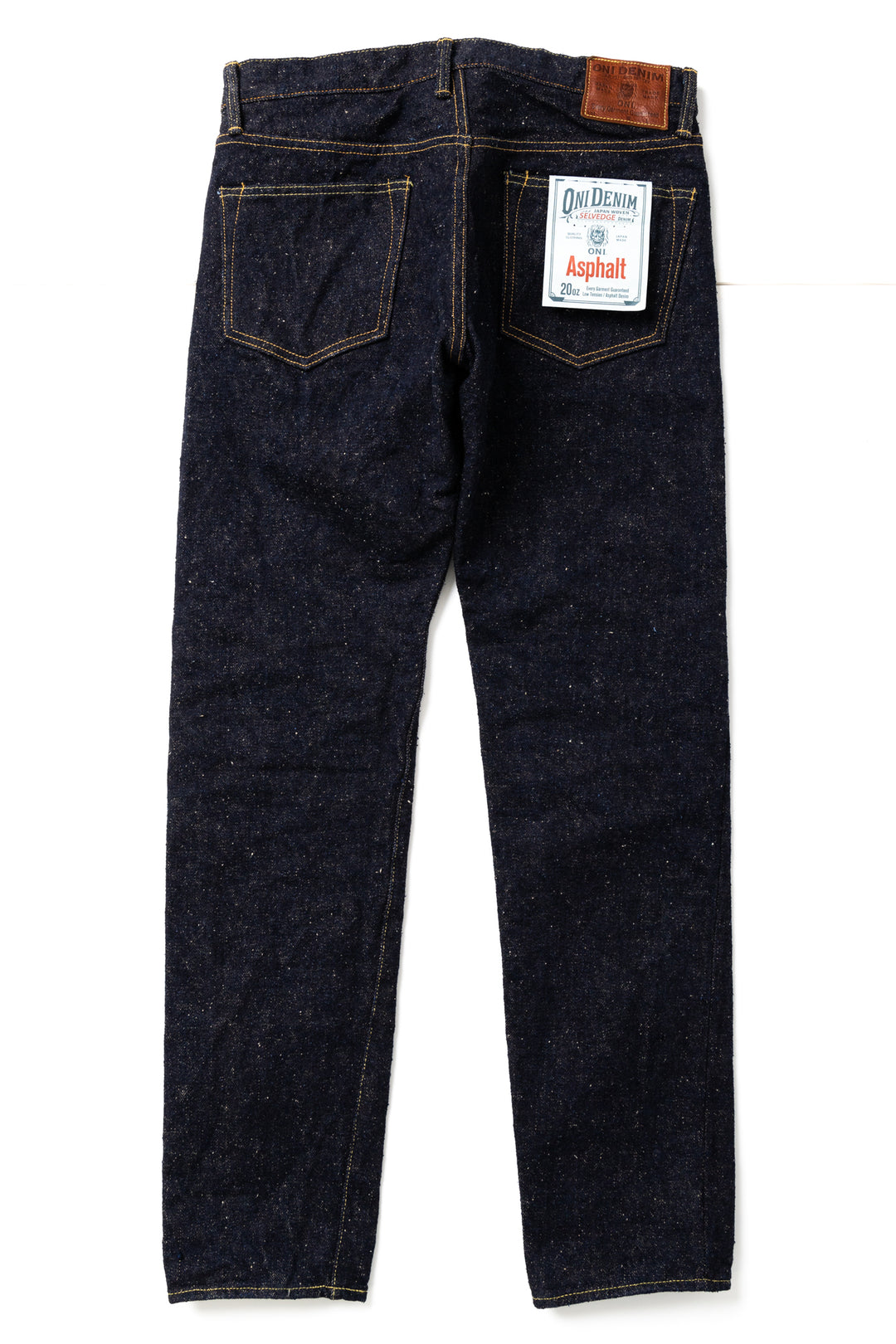 ONI DENIM Asphalt 20oz セルビッジデニム mo-200asphalt.jpg