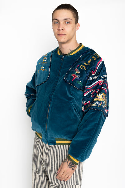 Velveteen SHAM BOMBER JKT (Beautiful HONG KONG)