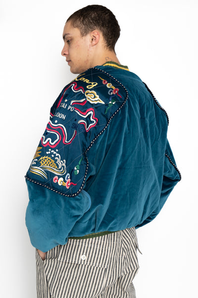 Velveteen SHAM BOMBER JKT (Beautiful HONG KONG)