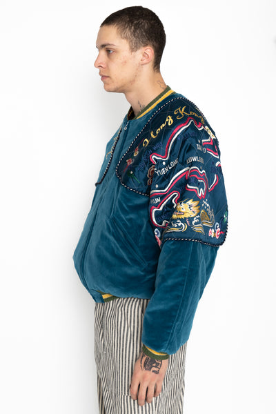 Velveteen SHAM BOMBER JKT (Beautiful HONG KONG)