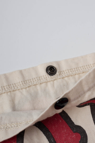 Cotton Twill KOUNTRY FACTORY Book Bag - Ecru