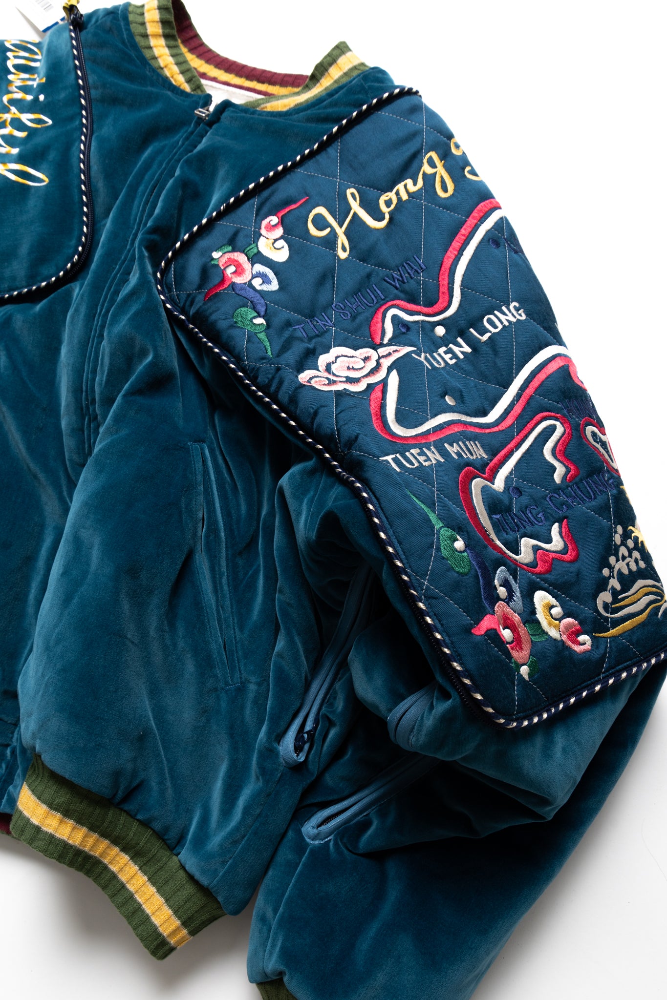 Velveteen SHAM BOMBER JKT (Beautiful HONG KONG)