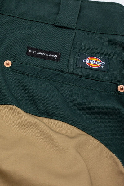 2 Tone Kamakura Classic - Hunter Green/Khaki
