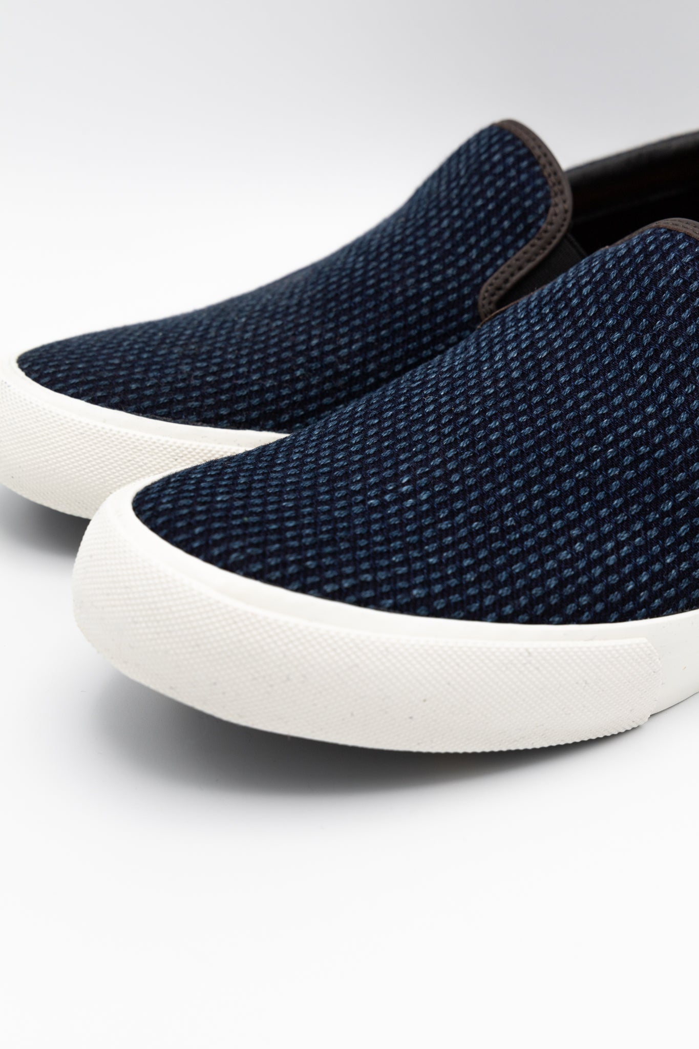 Blue In Green Indigo Selvedge Sashiko Slip on