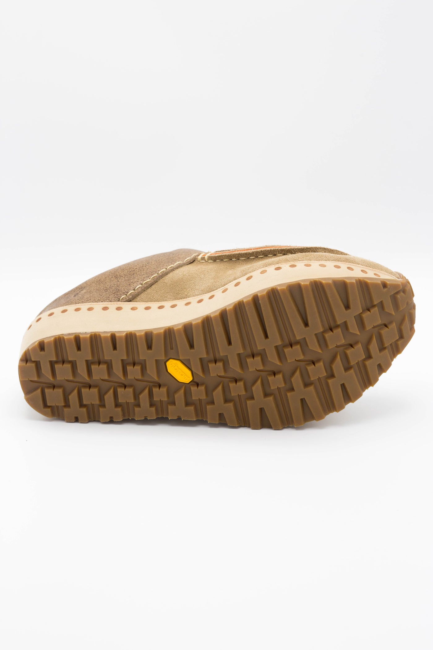 Cow Leather MONGOLIA Sabot - Beige