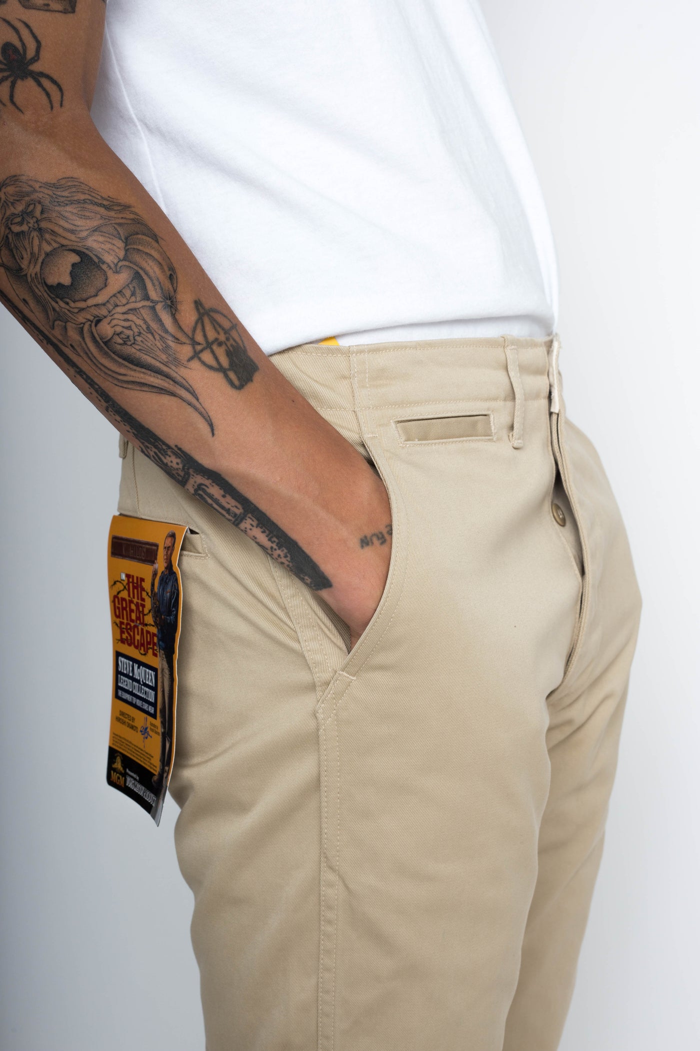 V. HILTS Khaki Trousers