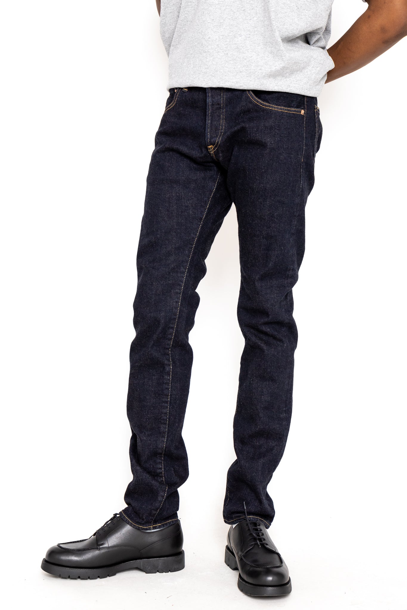 122S-BE Relaxed Tapered - 15oz Slub Stretch Denim