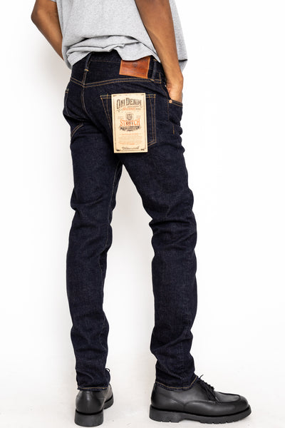 122S-BE Relaxed Tapered - 15oz Slub Stretch Denim