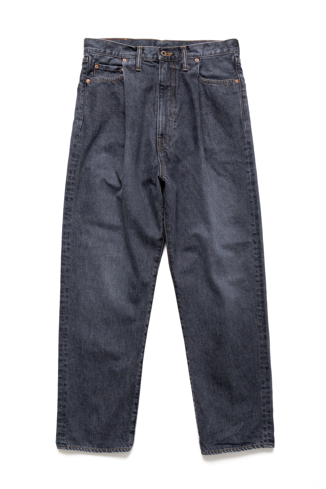 14oz Black Denim 5P CONEY OKAGILLY
