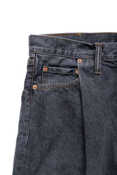 14oz Black Denim 5P CONEY OKAGILLY